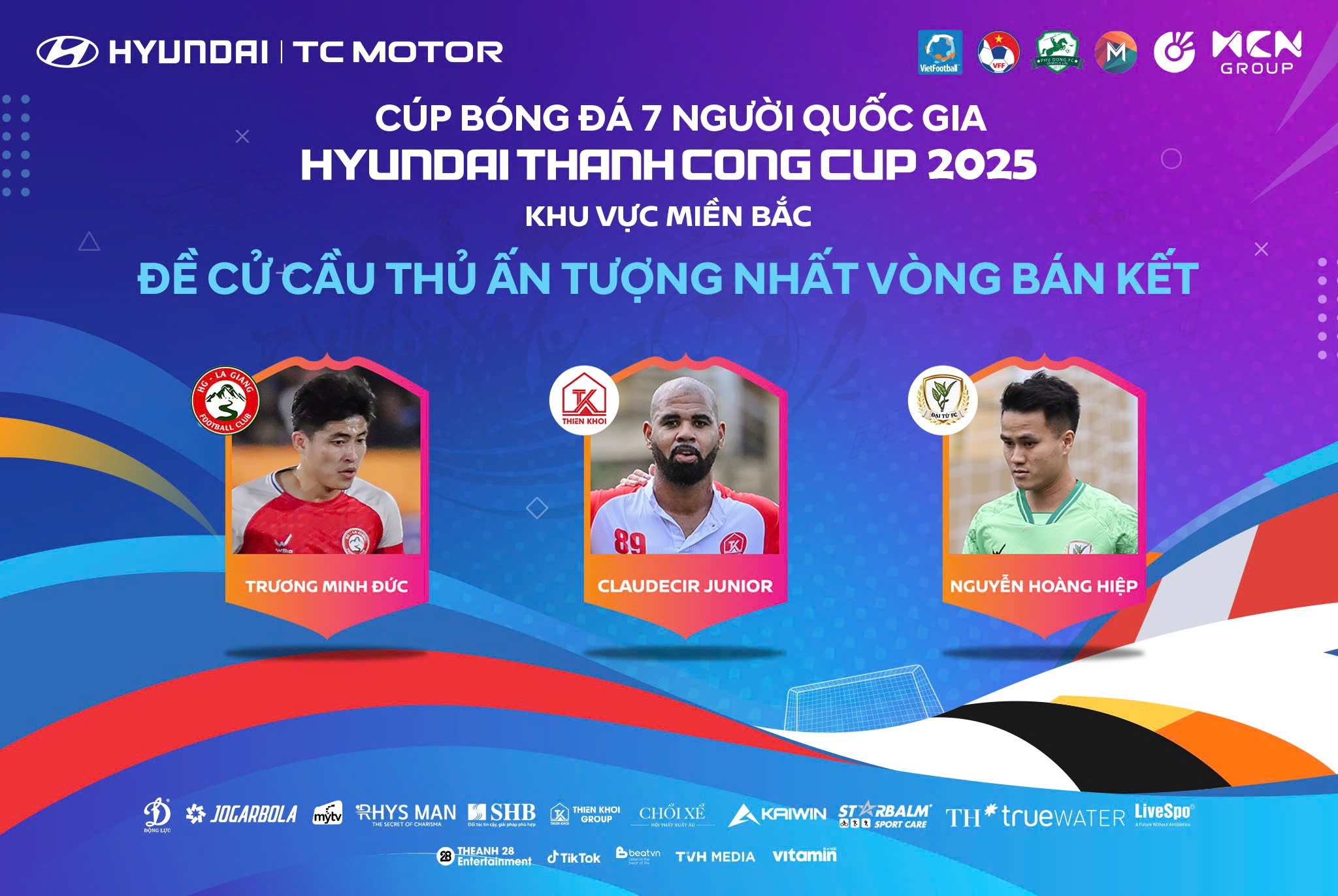 Bình chọn cầu thủ ấn tượng vòng Bán kết VSC-S5 khu vực miền Bắc